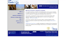 Tablet Screenshot of ennisco.ie